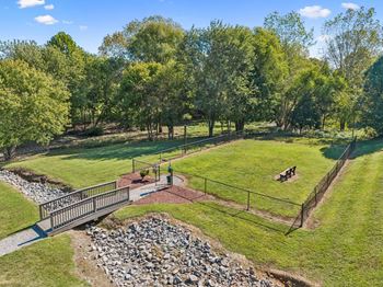 Aerial View of Dog Park